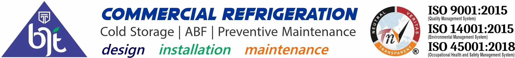 Banner Sertifikat ISO PT BJT Indonesia